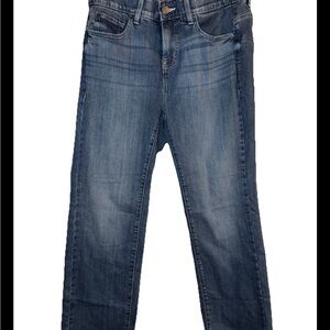 Torrid Classic Blue Bombshell Straight Stretch Jeans Size 12 Short